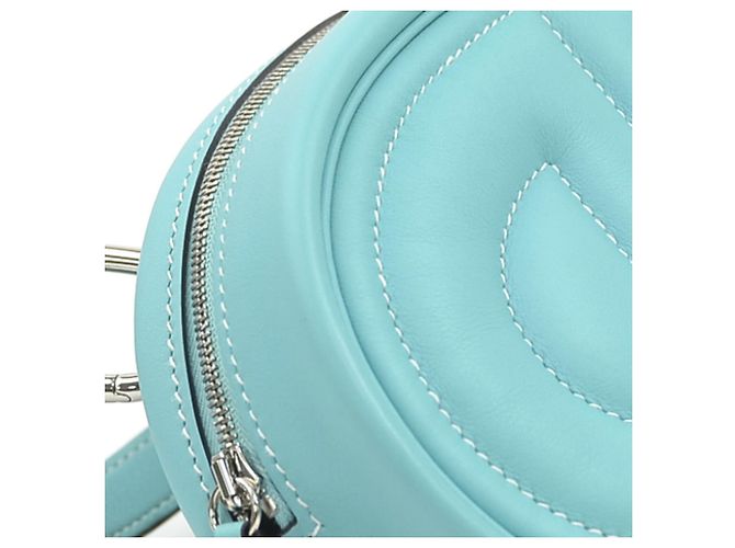 Hermès Bolsa de Ombro Hermes em Blue Atoll Azul - vista 6