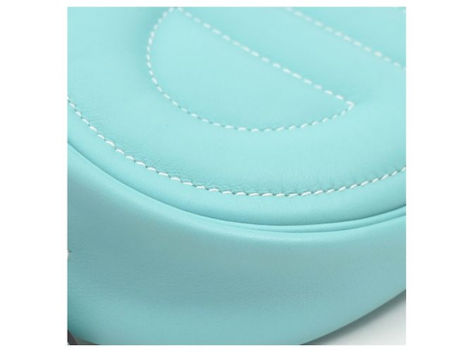 Hermès Bolsa de Ombro Hermes em Blue Atoll Azul - vista 7