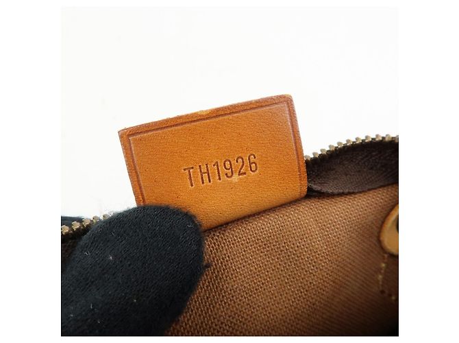 Louis Vuitton Speedy Mini HL Monogram Canvas Castaño - vista 7