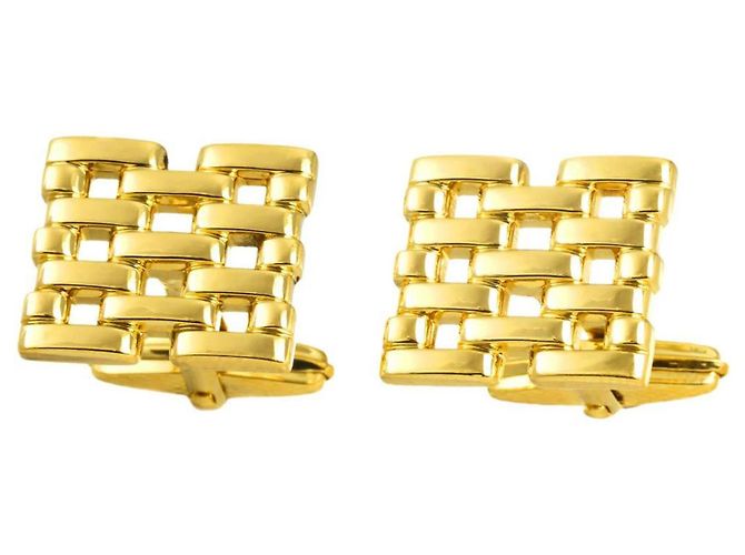 Alfred Dunhill Gemelli Dunhill in oro giallo 18K - vista 3