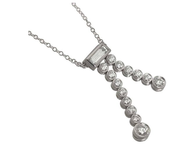 Autre Marque Tiffany & Co. Jazz Double Drop Halskette - Ansicht 3