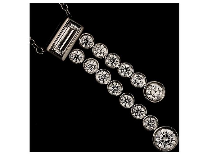 Autre Marque Tiffany & Co. Jazz Double Drop Halskette - Ansicht 7