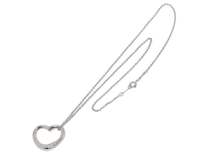 Autre Marque Tiffany & Co. Silber Herz Halskette - Ansicht 2