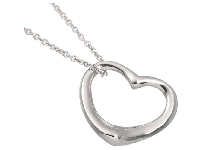 Autre Marque Tiffany & Co. Silber Herz Halskette - Ansicht 3