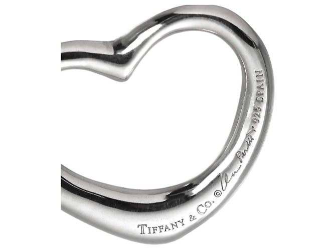 Autre Marque Tiffany & Co. Silber Herz Halskette - Ansicht 4
