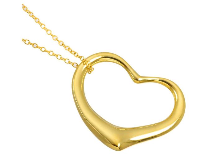 Autre Marque Collana Cuore in Oro Giallo 18K Tiffany & Co. - vista 3