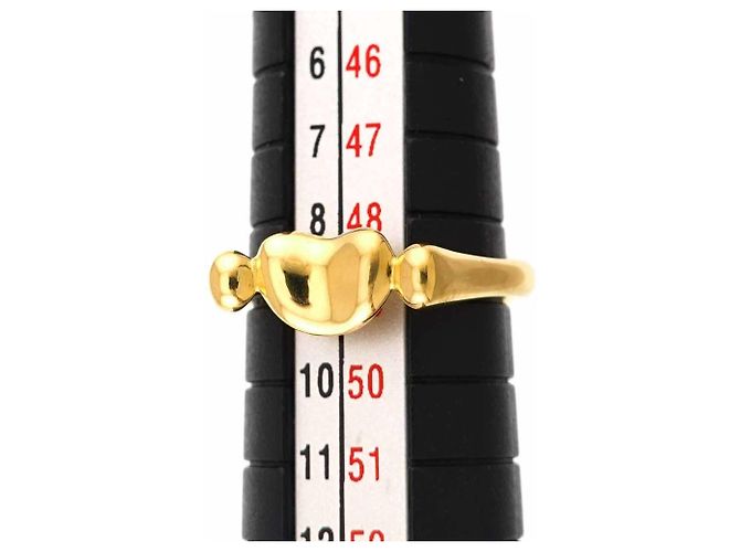 Autre Marque Tiffany & Co. Bean Ring in 18K Gelbgold - Ansicht 6