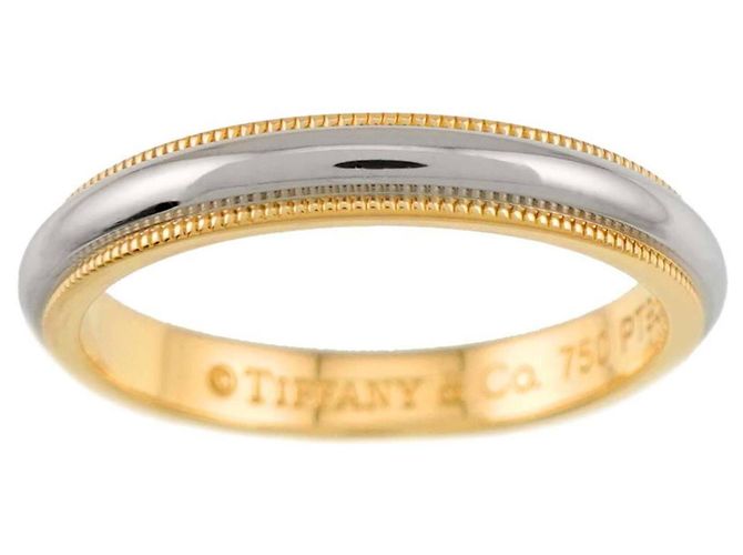 Autre Marque Tiffany & Co. Milgrain Band Ring - Ansicht 2