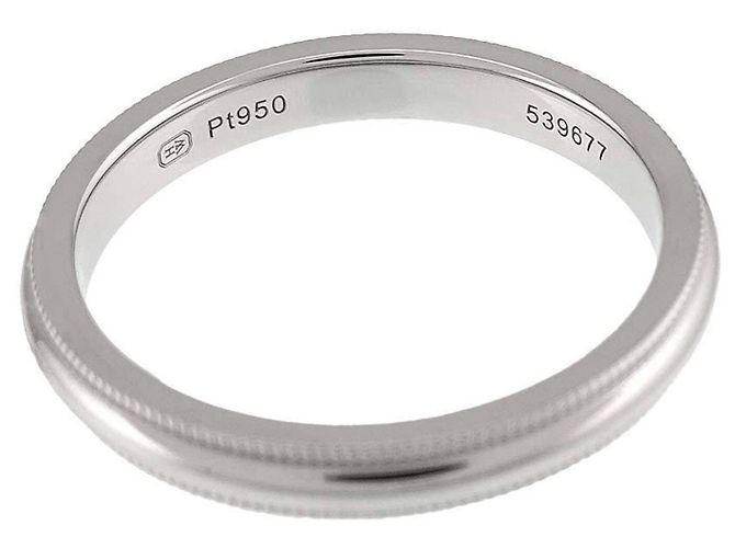 Anillo Harry Winston 1 Milgrain en platino - vista 3