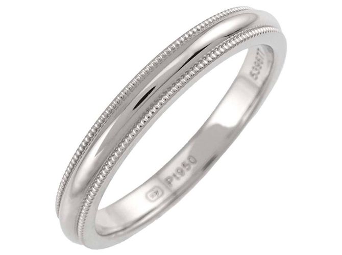 Anillo Harry Winston 1 Milgrain en platino - vista 4