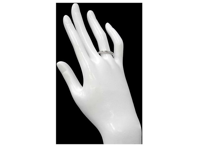 Anillo Harry Winston 1 Milgrain en platino - vista 6