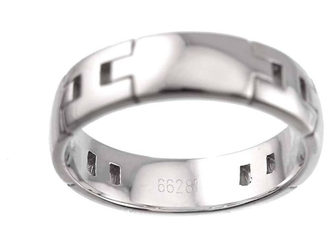 Ring Hermès Anel Hermes Ever Hercules em ouro branco 18K - vista 4
