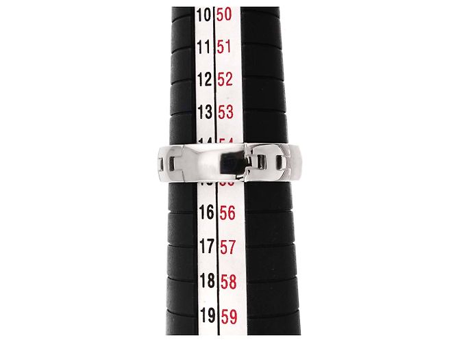 Ring Hermès Anel Hermes Ever Hercules em ouro branco 18K - vista 8
