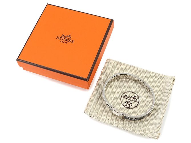 Hermès Hermes Clic HH Bandana Bangle Grand Classic Silver - vista 2