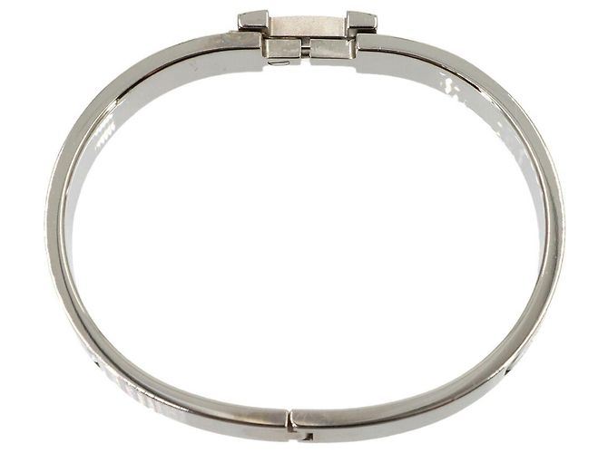 Hermès Hermes Clic HH Bandana Bangle Grand Classic Silver - vista 5