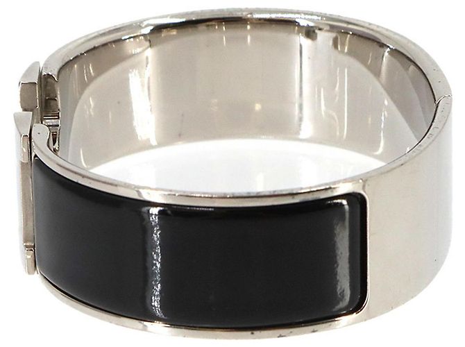 Hermès Hermes Clic Clac H PM Bangle Black Silvery - view 3