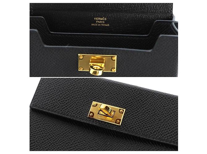 Hermès Hermes Kelly Multipocket To Go Handtasche Schwarz - Ansicht 8