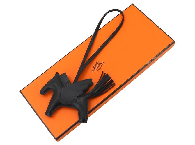 Hermès Hermes So Black Rodeo Pegasus PM Handbag Charm Schwarz - Ansicht 2