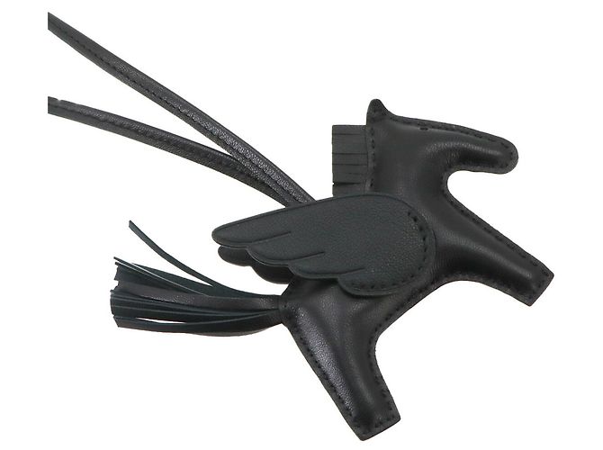 Hermès Hermes So Black Rodeo Pegasus PM Handbag Charm Schwarz - Ansicht 3