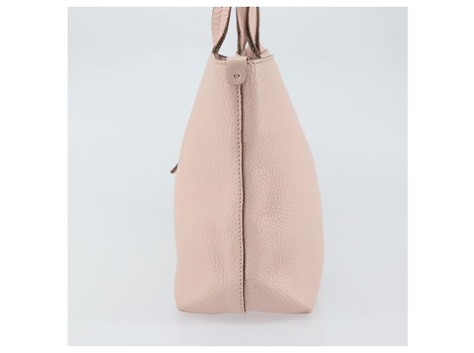 Borsa Tote Salvatore Ferragamo Gancini in pelle Rosa - vista 3