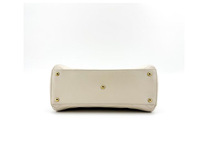 Gucci GG Marmont Matelasse Leather Small Beige - vista 7