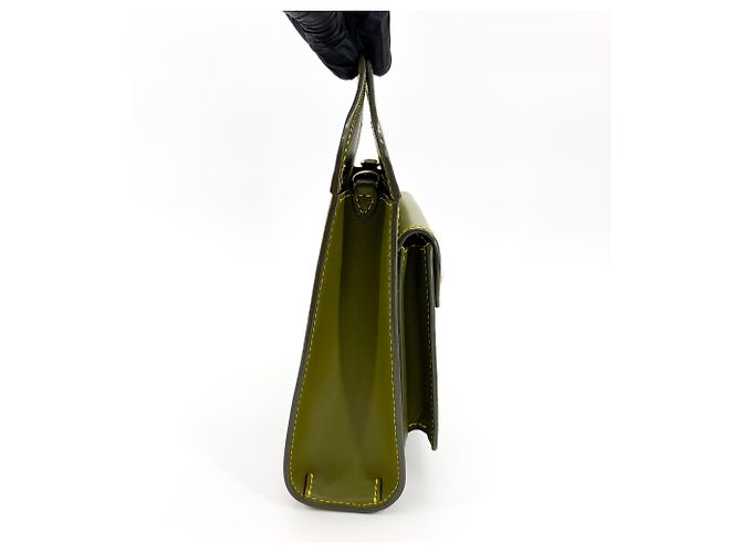 Burberry Mini de piel con bolsillo Verde - vista 5