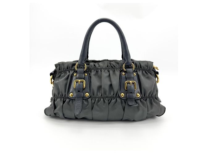 Prada Gaufre Nappa Leather Large Braun - Ansicht 3