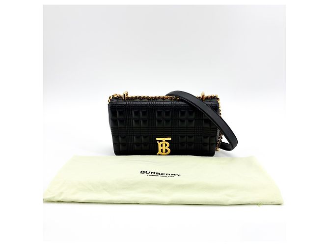 Burberry Lola Bum Quilted Lambskin Nero - vista 2