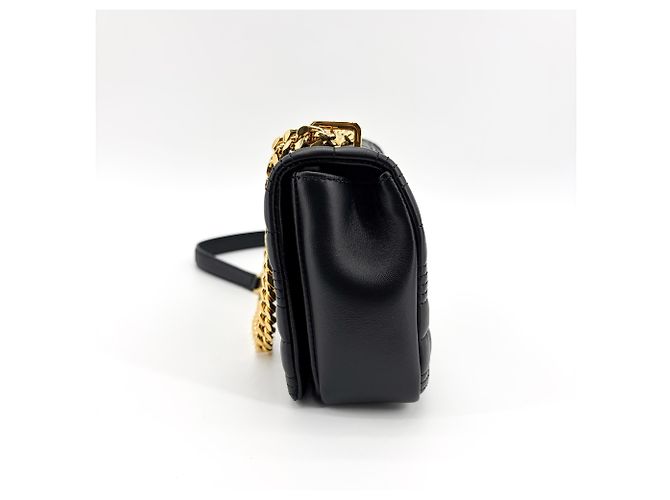 Burberry Lola Bum Quilted Lambskin Nero - vista 4