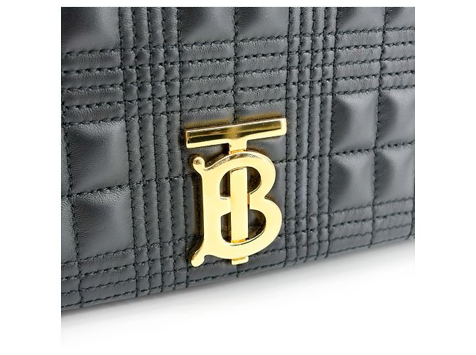 Burberry Lola Bum Quilted Lambskin Nero - vista 7