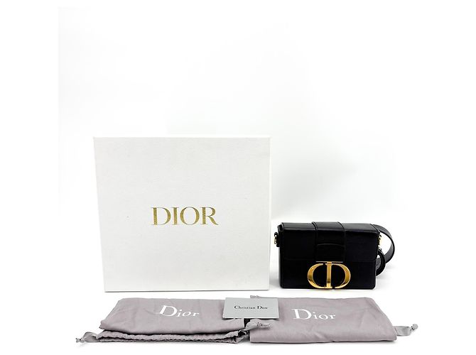 Christian Dior 30 Montaigne Box Leather Schwarz - Ansicht 2