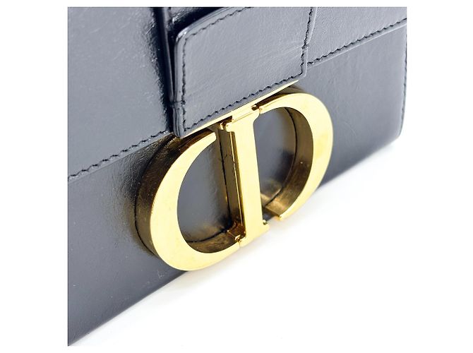 Christian Dior 30 Montaigne Box Leather Schwarz - Ansicht 7