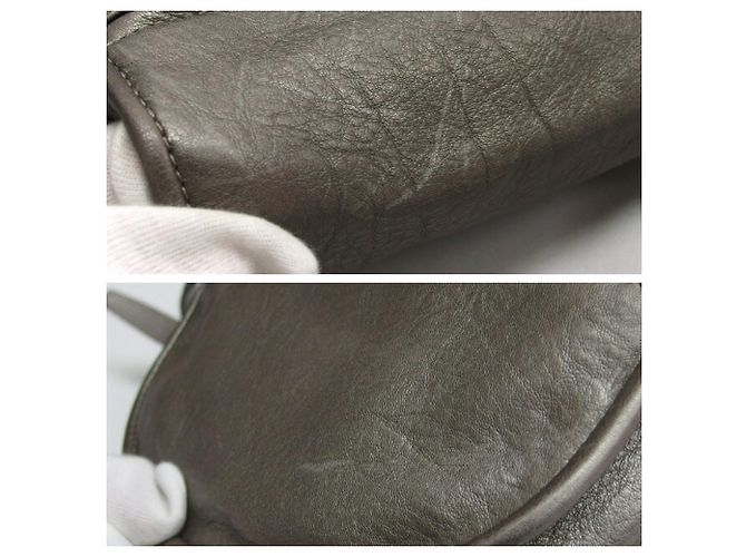 Loewe Heritage Satchel Schultertasche Metallisch - Ansicht 7