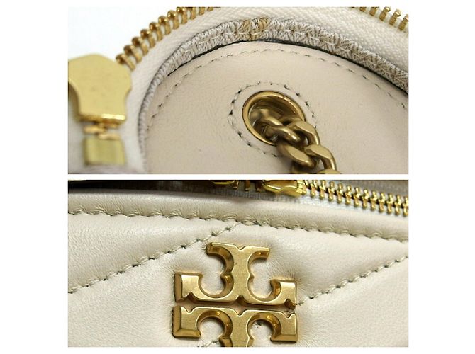 Tory Burch Kira Mini Vanity Bag Bianco - vista 10