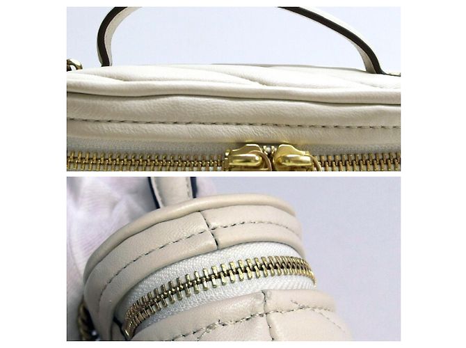 Tory Burch Kira Mini Vanity Bag Bianco - vista 6