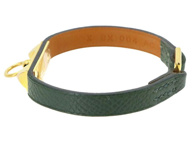 Hermès Bracelete Hermes Rivale Mini Verde - vista 3