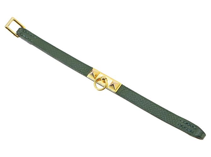 Hermès Bracelete Hermes Rivale Mini Verde - vista 4