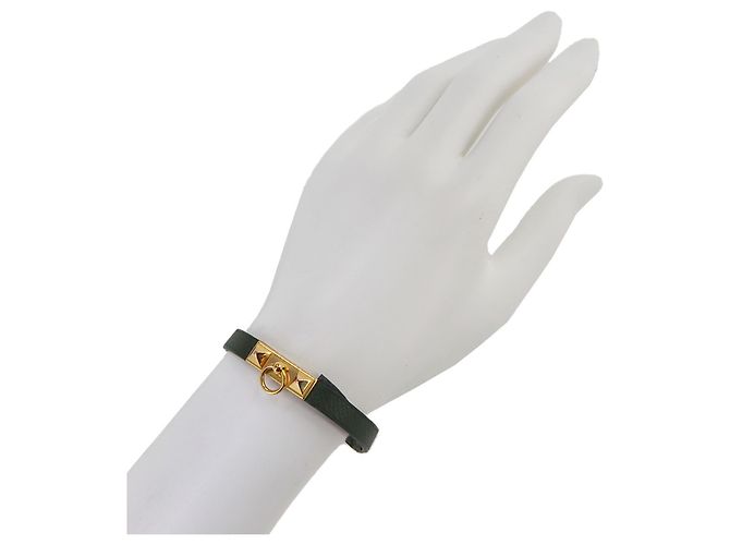 Hermès Bracelete Hermes Rivale Mini Verde - vista 7