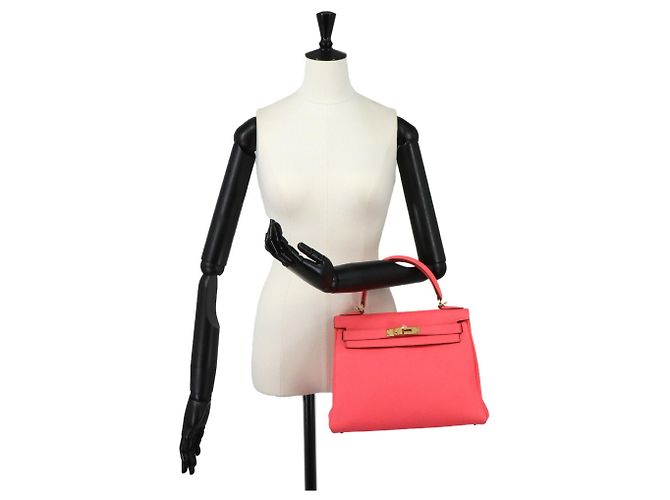 Hermès Borsa Hermes Kelly 28 Togo - vista 10