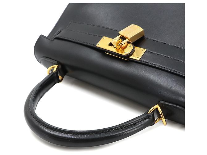 Hermès Borsa Hermes Kelly 28 Nero - vista 6