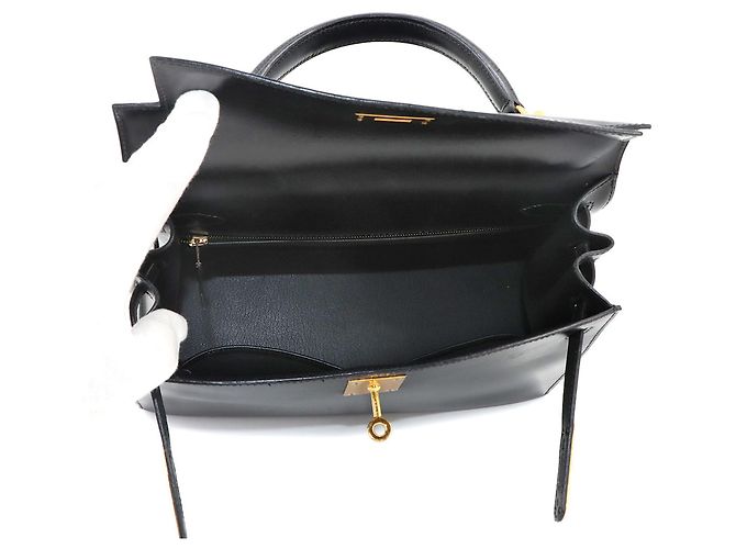 Hermès Borsa Hermes Kelly 28 Nero - vista 7