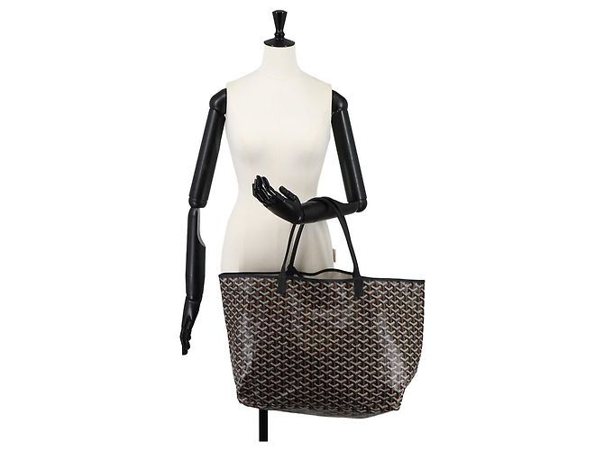 Borsa Tote Goyard Saint Louis GM Nero - vista 10