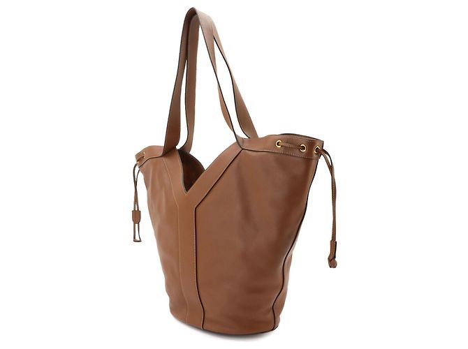 Autre Marque Saint Laurent Y Hobo Tote Handtasche Braun - Ansicht 4