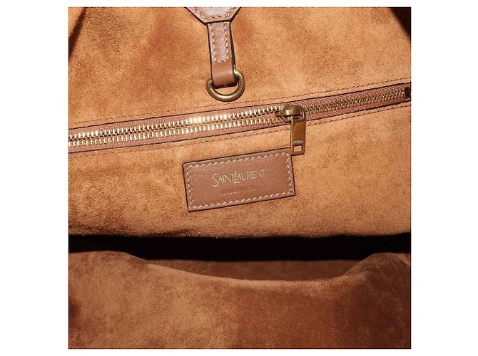 Autre Marque Saint Laurent Y Hobo Tote Handtasche Braun - Ansicht 8
