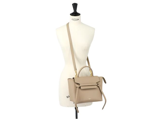 Céline Celine Belt Bag Micro Handtasche Beige - Ansicht 10