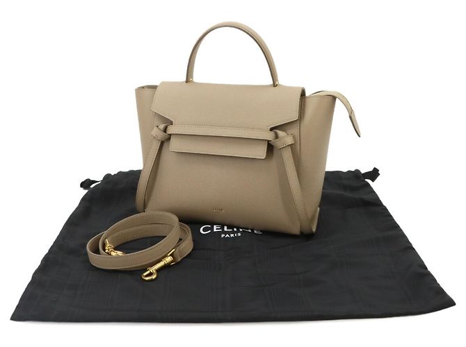 Céline Celine Belt Bag Micro Handtasche Beige - Ansicht 2
