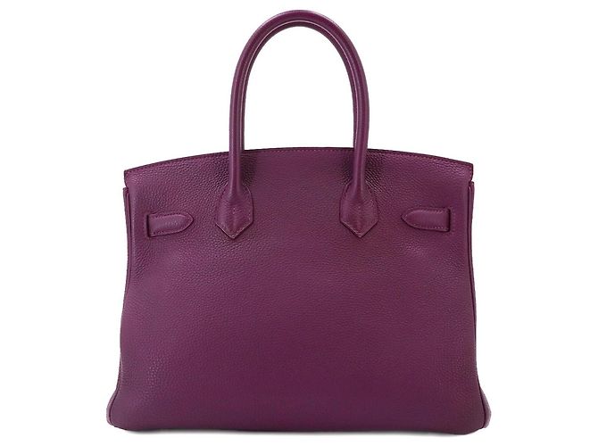 Hermès Borsa Hermes Birkin 30 Togo Anemone - vista 3