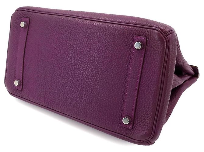 Hermès Borsa Hermes Birkin 30 Togo Anemone - vista 5