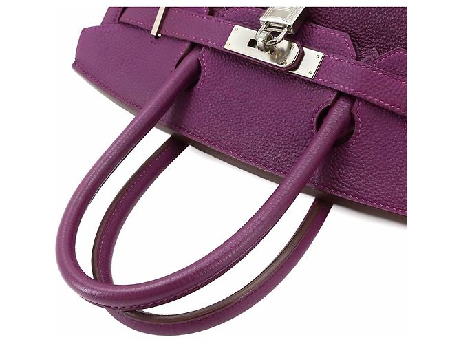 Hermès Borsa Hermes Birkin 30 Togo Anemone - vista 6
