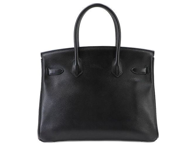 Hermès Borsa Hermes Birkin 30 in pelle Epsom nera Nero - vista 2